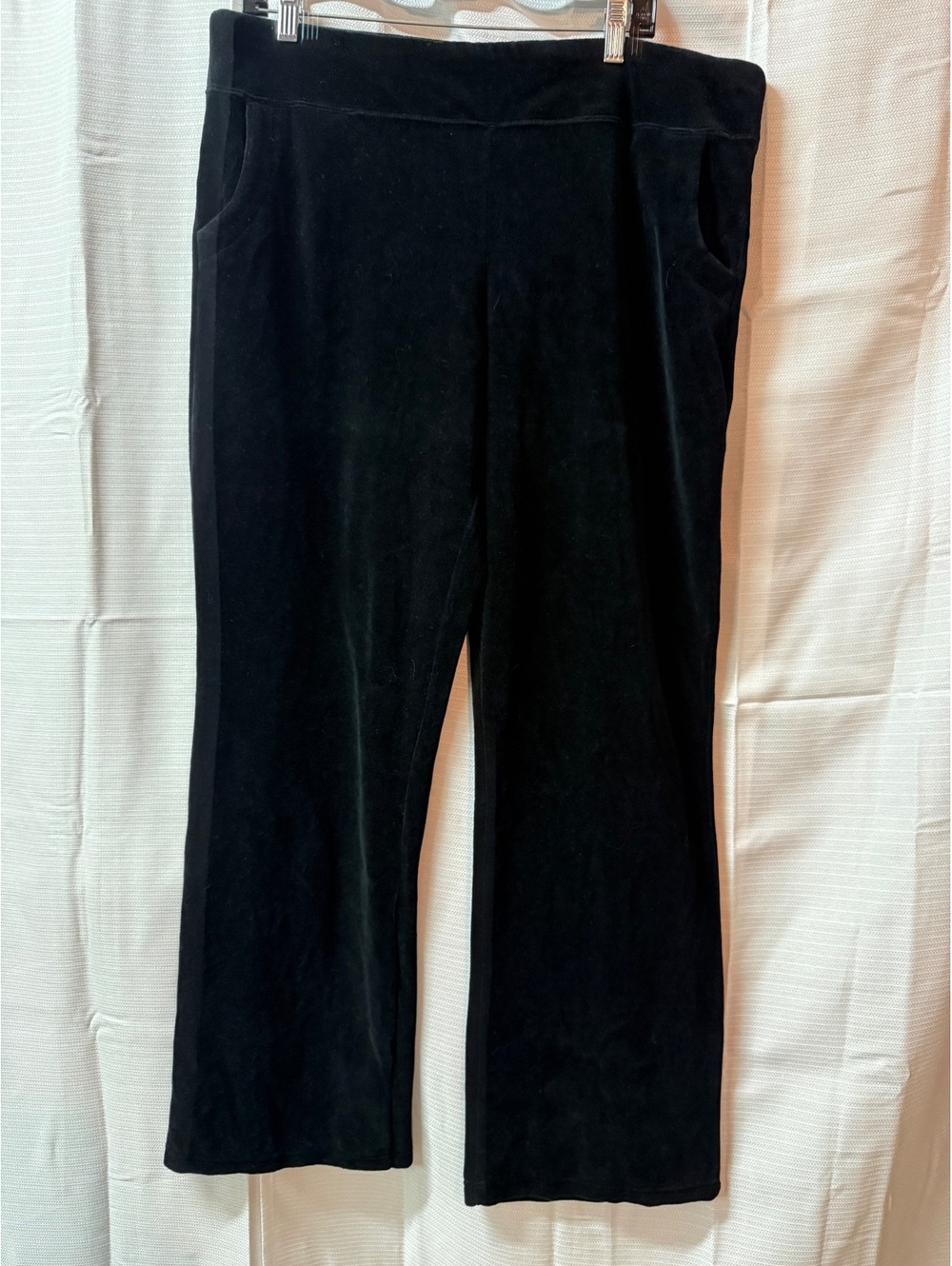 Neiman Marcus Exclusive Black Cotton Blend Pants XL